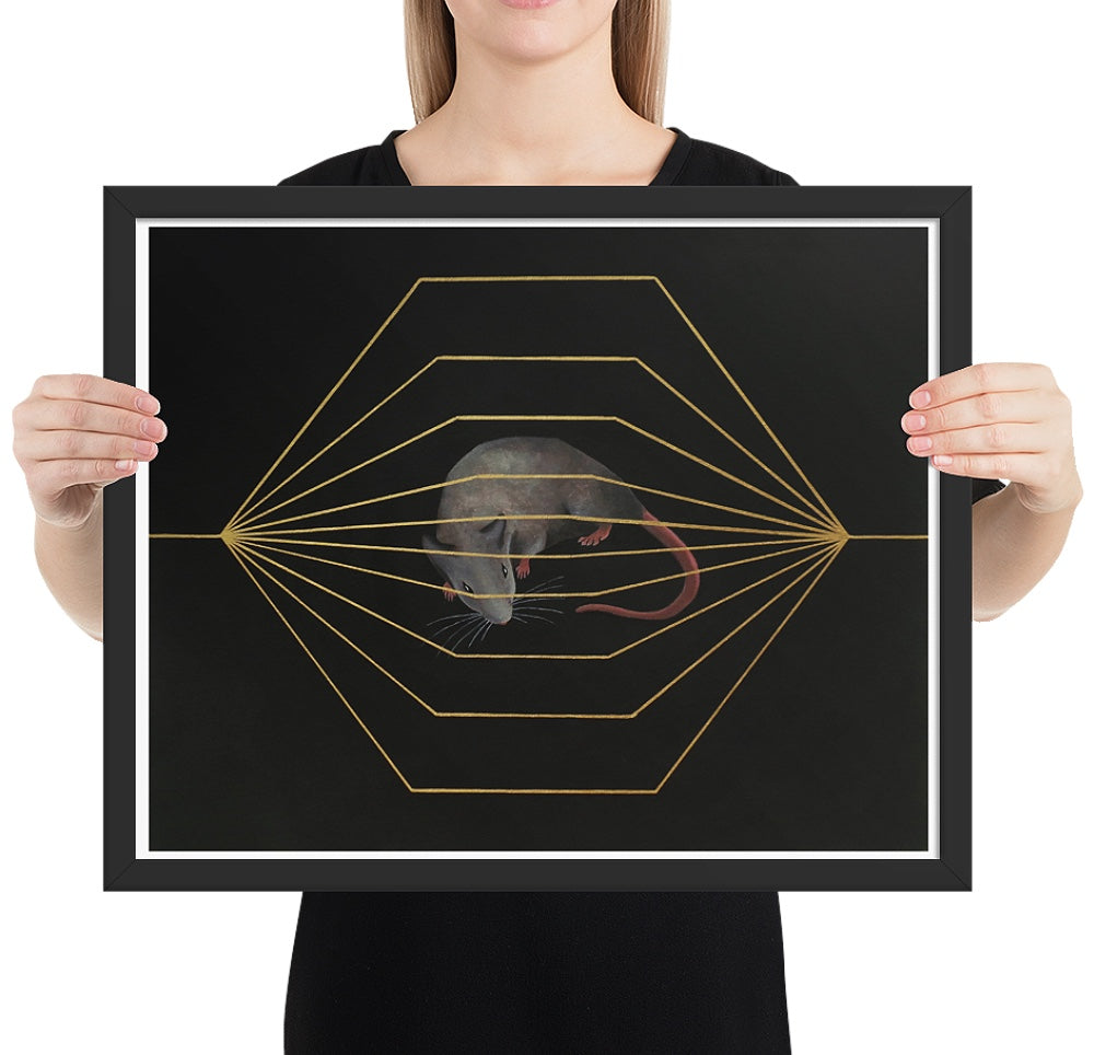 Endless race - Framed Print