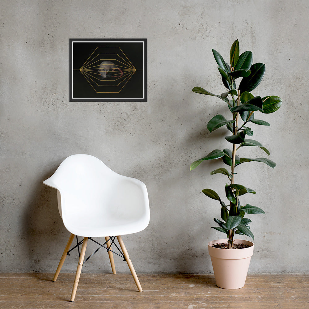 Endless race - Framed Print