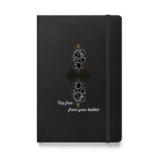 “Libérate de tu burbuja” - Cuaderno encuadernado en tapa dura